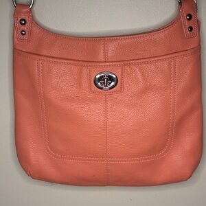 Coach Coral Leather Crossbody Bag